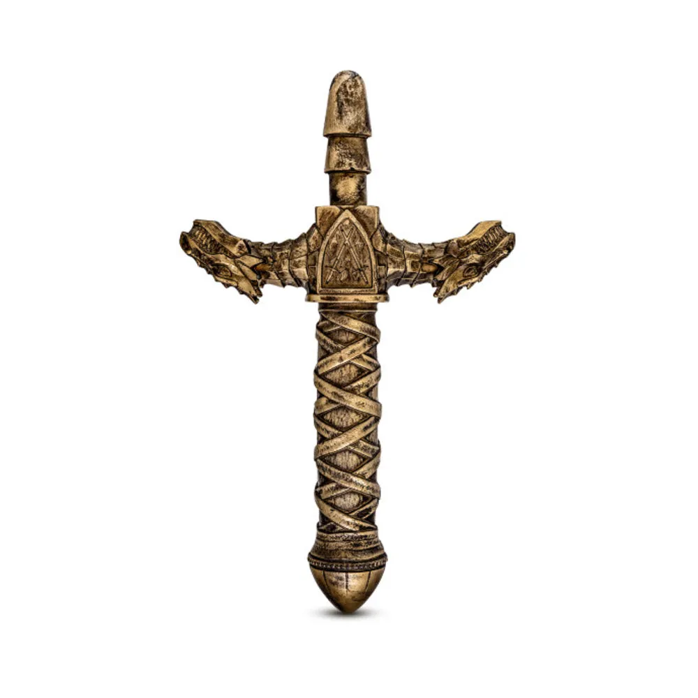 The Realm - Drago - Lock On Dragon Sword Handle - Bronze