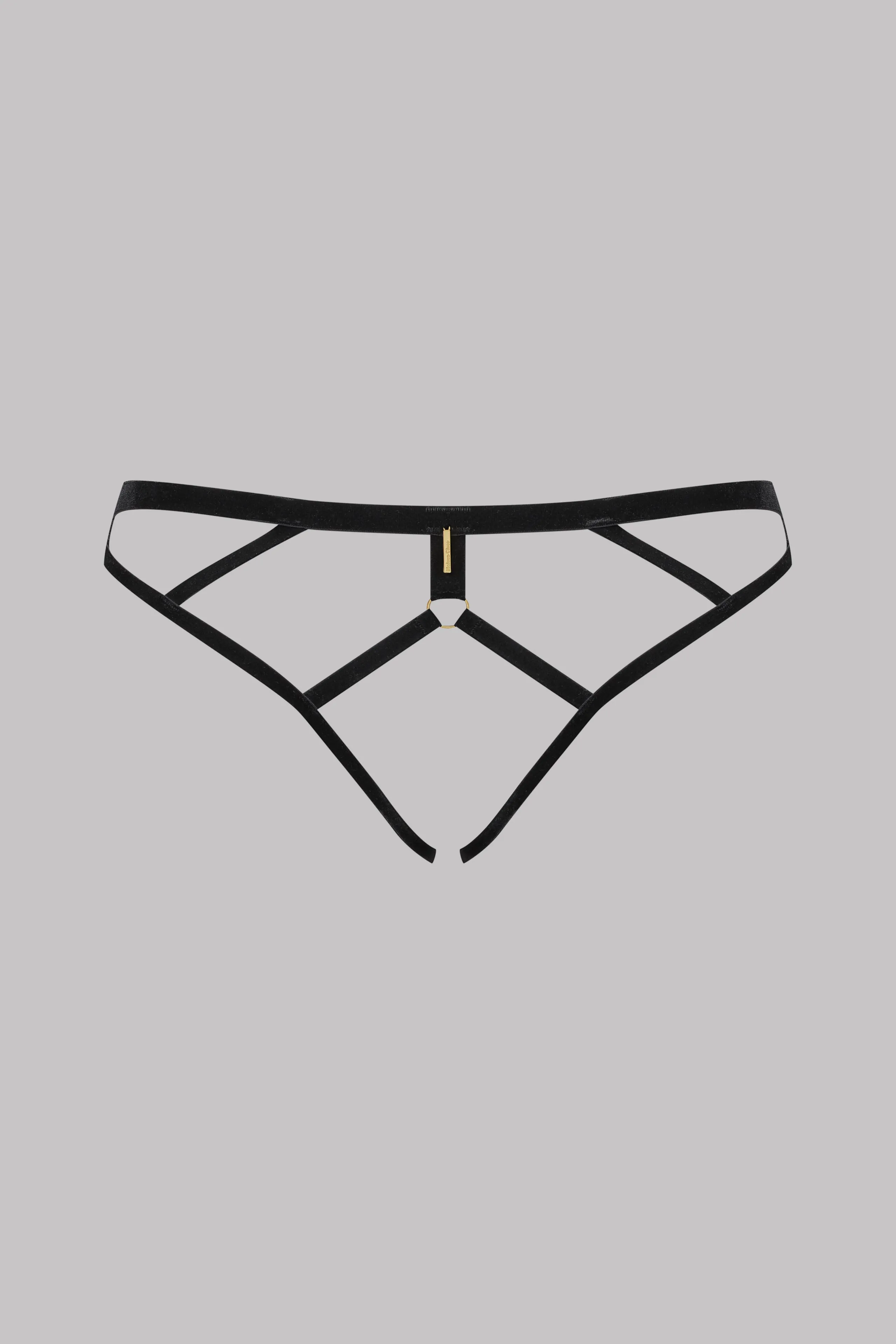 Velvet Open Panty - Les Fétiches